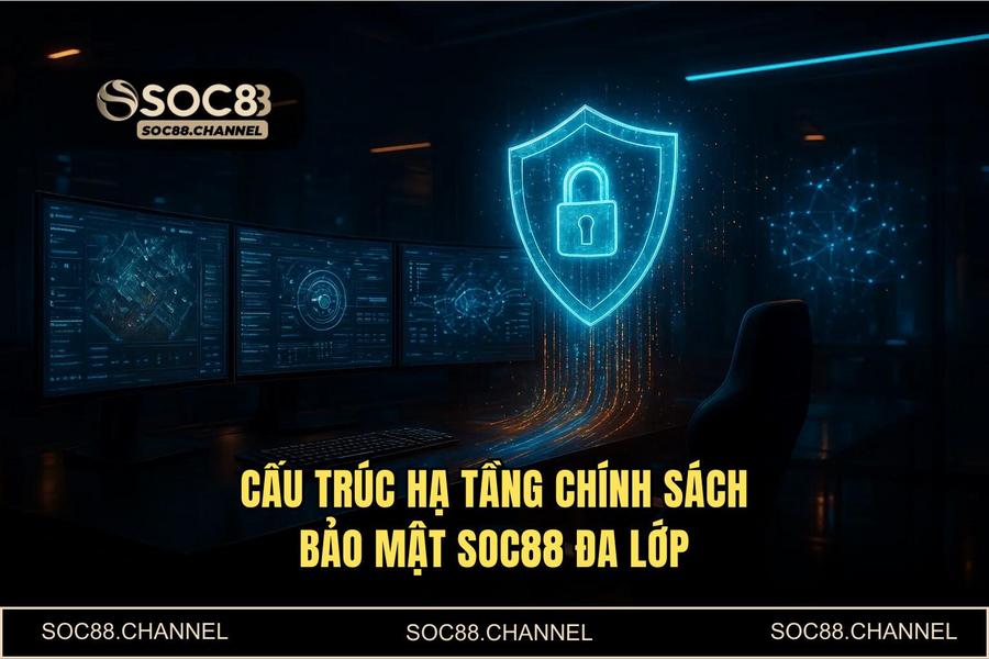 Cấu trúc hạ tầng an ninh mạng đa lớp tại SOC88