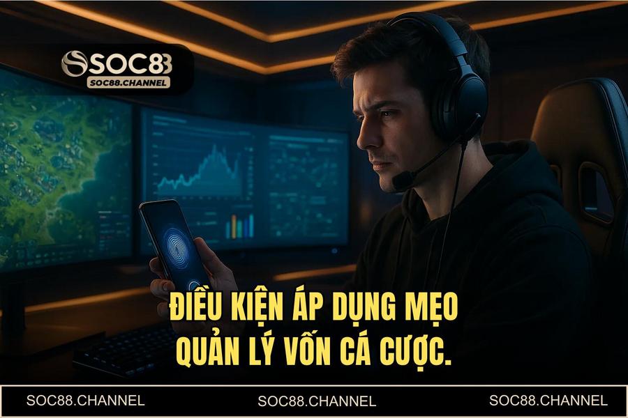 Điều kiện cần thiết để thực hiện mẹo quản lý vốn cá cược thành công