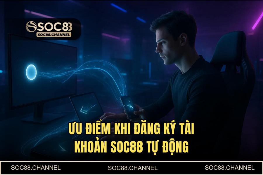 Ưu điểm khi thực hiện quy trình tại hệ thống tự động của SOC88