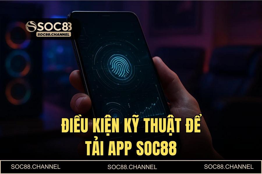 Điều kiện kỹ thuật cần thiết để thực hiện tải app SOC88 thành công