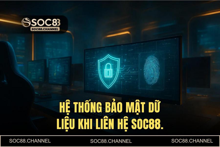 Hệ thống bảo mật và an toàn dữ liệu khi liên hệ