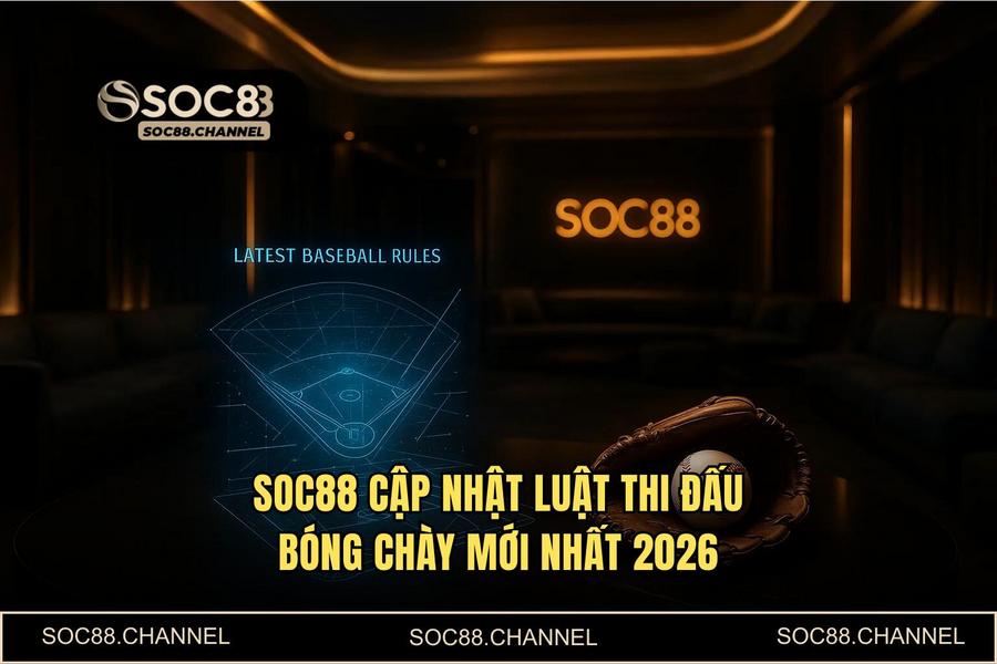 Luật thi đấu bóng chày mới nhất 2026: Phân tích dữ liệu & Thuật toán kèo SOC88