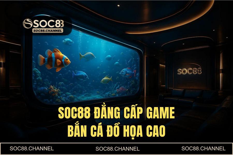 Game bắn cá đồ họa cao SOC88: Đỉnh cao giải trí 2026 & Thưởng lớn