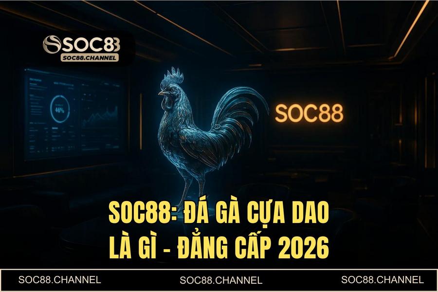 Đá gà cựa dao là gì? Sàn đấu sinh tử và đẳng cấp tại SOC88
