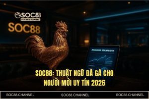 Thuật ngữ đá gà cho người mới: Cẩm nang cược SOC88 chuẩn 2026